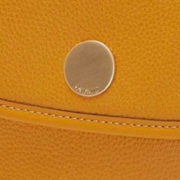 Oryany Ivi Mini Crossbody Bag Elegant Mustard Leather NWOT - Picture 7 of 7